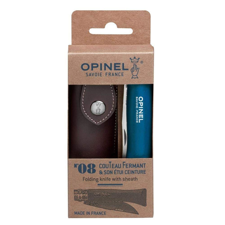 Opinel O001891 Taschenmesser, Edelstahl, blau, One Size