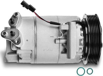 Frankberg Klimakompressor Kompatibel mit Qashqai +2 I J10 JJ10E NJ10 2.0L 2007-2013 Clio III BR0/1 C