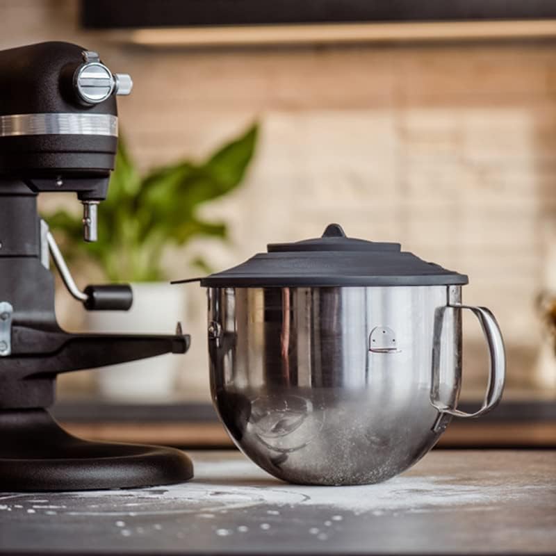 Kitty Professional Profi-Frischhaltedeckel ANTHRAZIT kompatibel mit KitchenAid* 6,9 Liter Küchenmasc