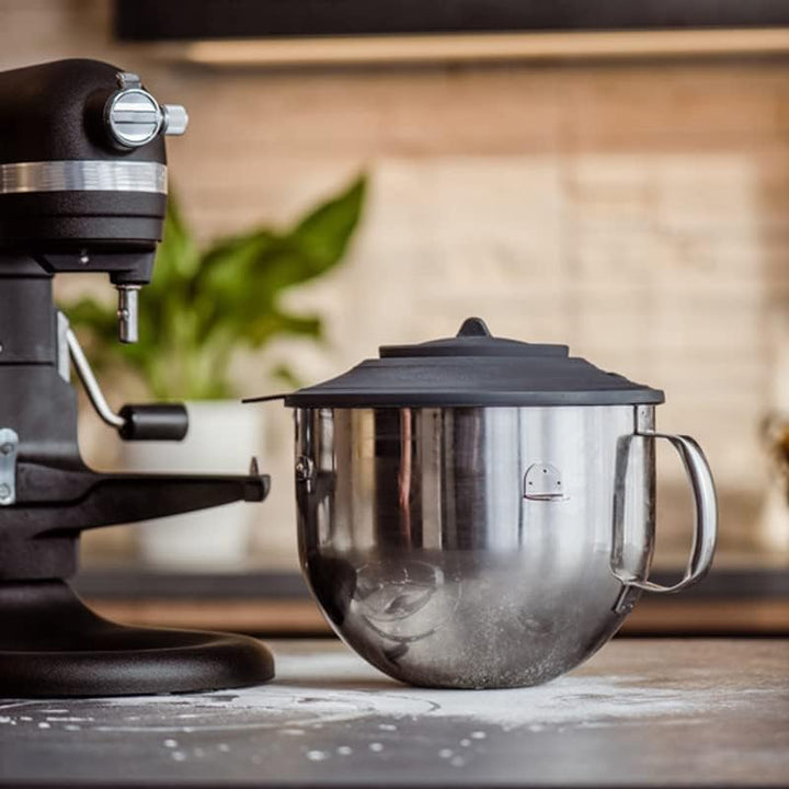 Kitty Professional Profi-Frischhaltedeckel ANTHRAZIT kompatibel mit KitchenAid* 6,9 Liter Küchenmasc