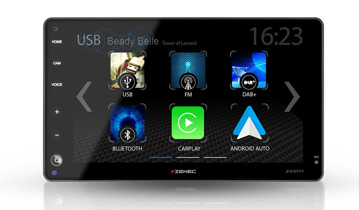 ZENEC Z-E3771 1-DIN DAB+ Infotainer mit CP/GAA