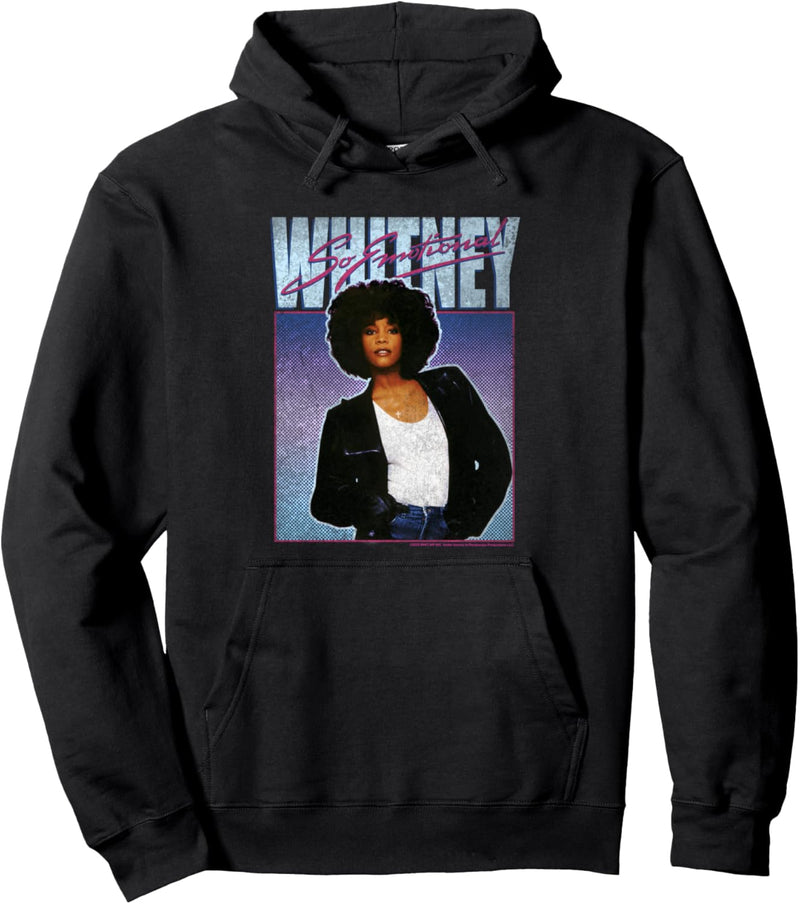 Whitney Houston So Emotional Pullover Hoodie