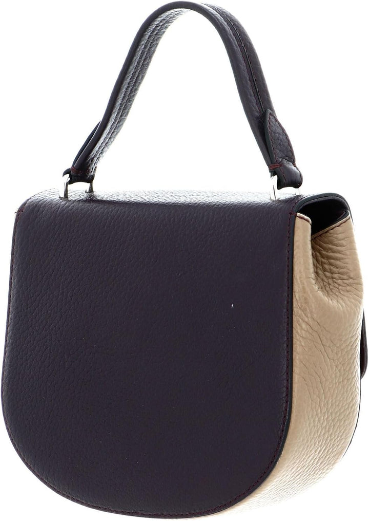 DECADENT June Small Top Handle Plum/Tomato/Sand