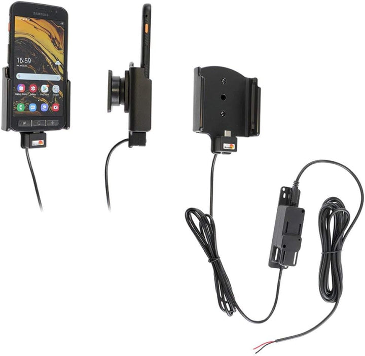 Brodit Gerätehalter 727133 | Made IN Sweden | mit Ladefunktion für Smartphones - Samsung Galaxy XCov