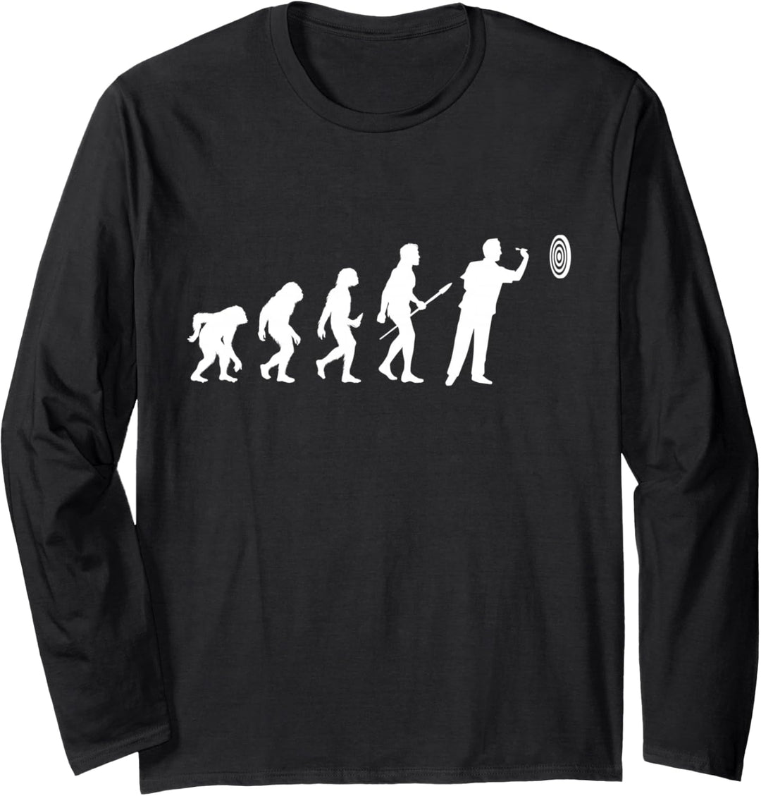 Darts - Dartspieler Langarmshirt