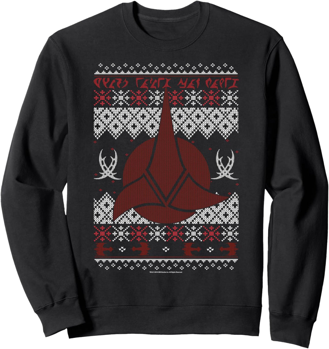 Star Trek Next Generation Klingon Symbol Sweatshirt