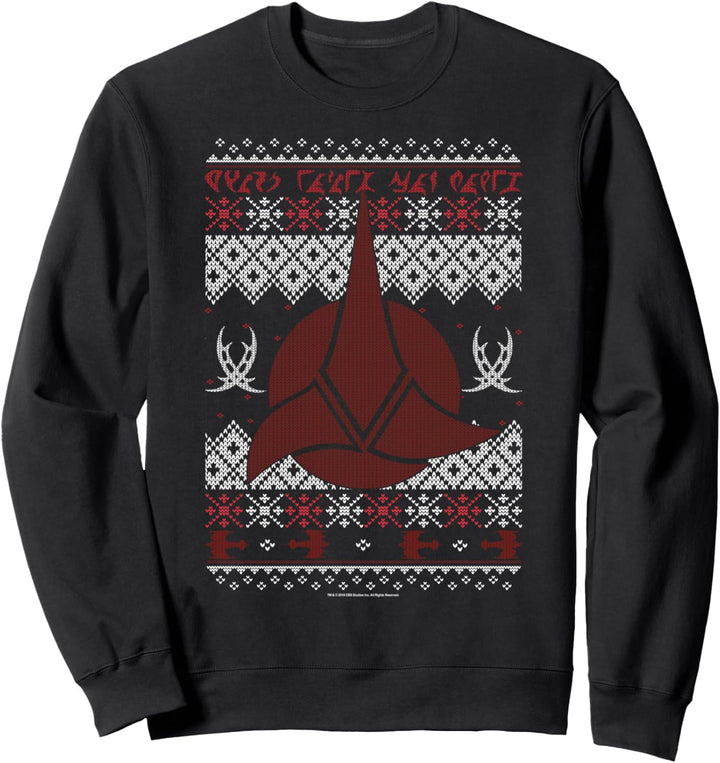 Star Trek Next Generation Klingon Symbol Sweatshirt