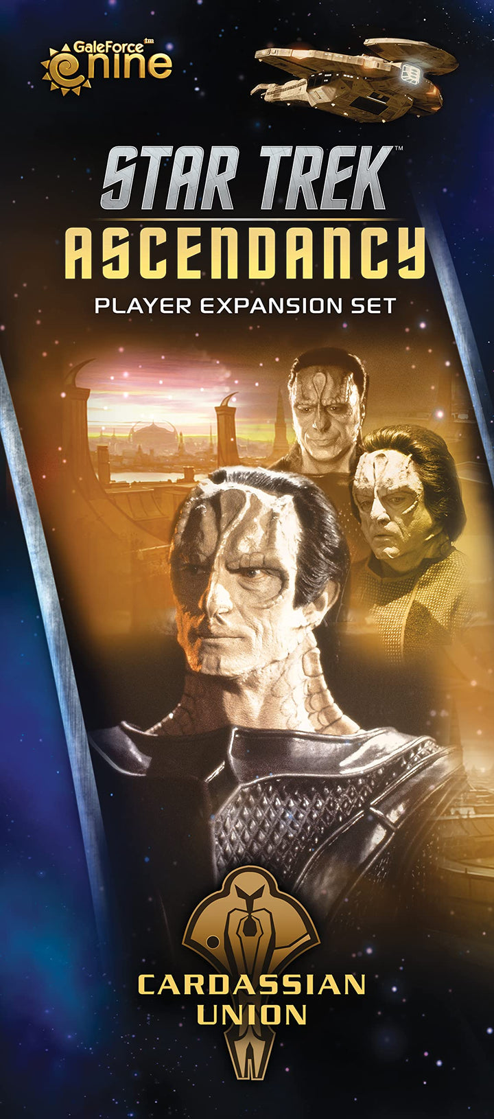 Gale Force Nine ST002 Star Trek Ascendancy – Cardassianische Erweiterung Zubehör, Mehrfarbig