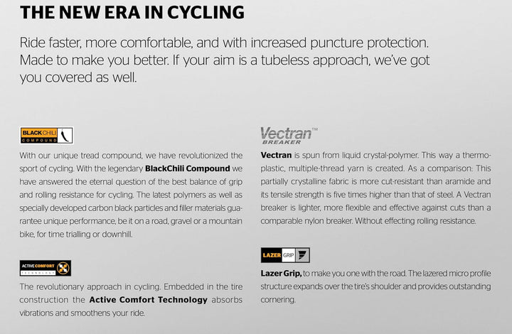 Continental Grand Prix 5000 Performance Rennradreifen 27.5" | 650 x 25B Drahtreifen Einzelbett, 27.5
