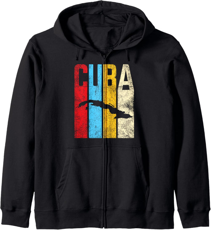 Cuba Vintage - Viva Cuba Libre Kubanisches Erbe Kostenloses Kuba Kapuzenjacke