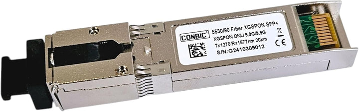 XGS-PON + LCA SCU Glasfaserkabel Combo SFP Modul bis zu 10 Gbit/s (Datenrate laut Ihrem gebuchten Ta