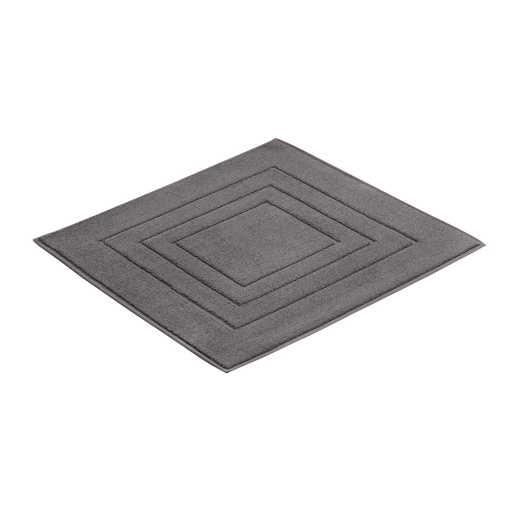 Vossen Badeteppich Feeling dunkelgrau 60 x 60 cm Badeteppich 60 x 60 cm Dunkelgrau, Badeteppich 60 x