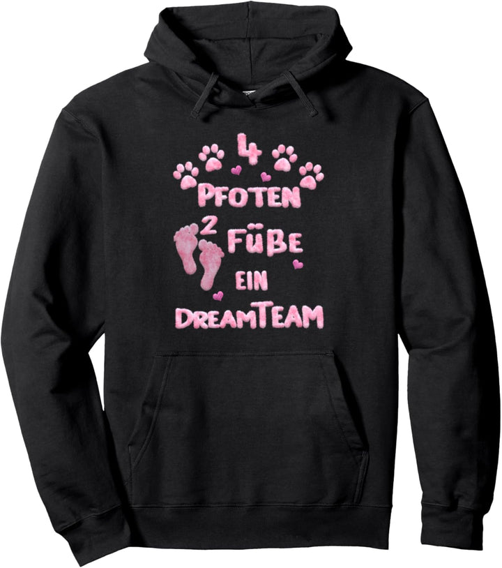 Hundehalter Gassi Team Pullover Hoodie