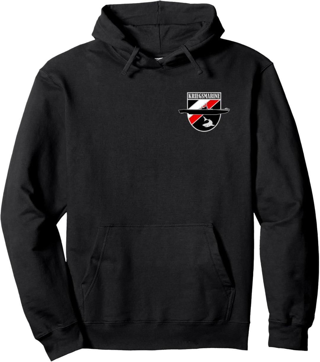 WW2 Deutsches Kriegsmarine U-96 U-Boot Vorderes&Zurück Pullover Hoodie