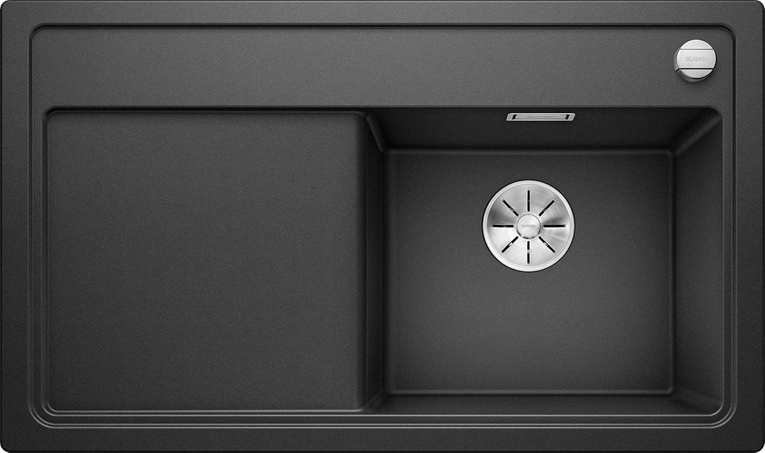 BLANCO 523709 ZENAR 45 S Anthrazit 45 cm Unterschrank - Becken rechts mit Glasschneidbrett, Anthrazi