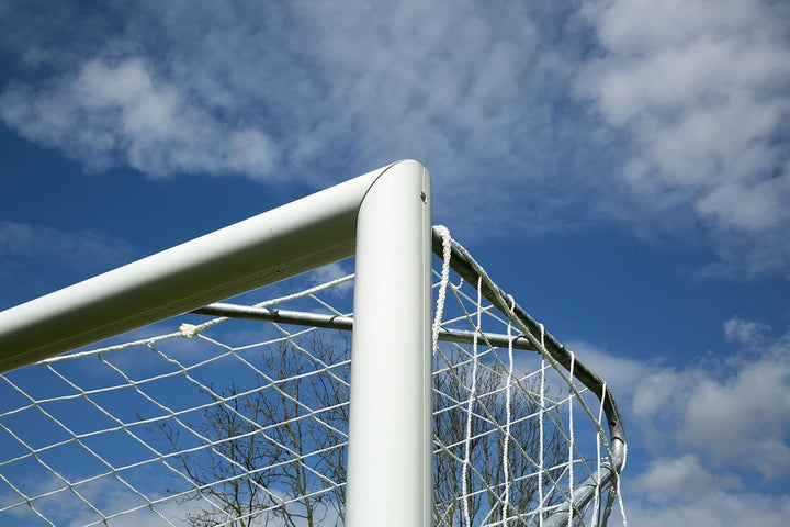 TORNETZ - Fussball - 5 x 2 x 0.8 x 1.6m - 4 mm - Weiss