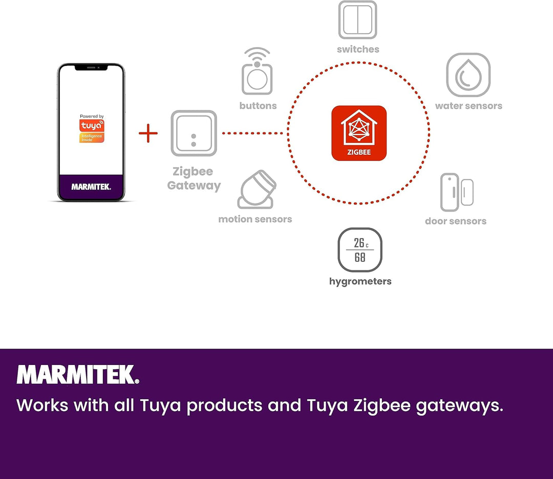 Zigbee luftfeuchtigkeit und Temperatur Meter - Marmitek Sense MO - Hygrometer (Temperature and Humid
