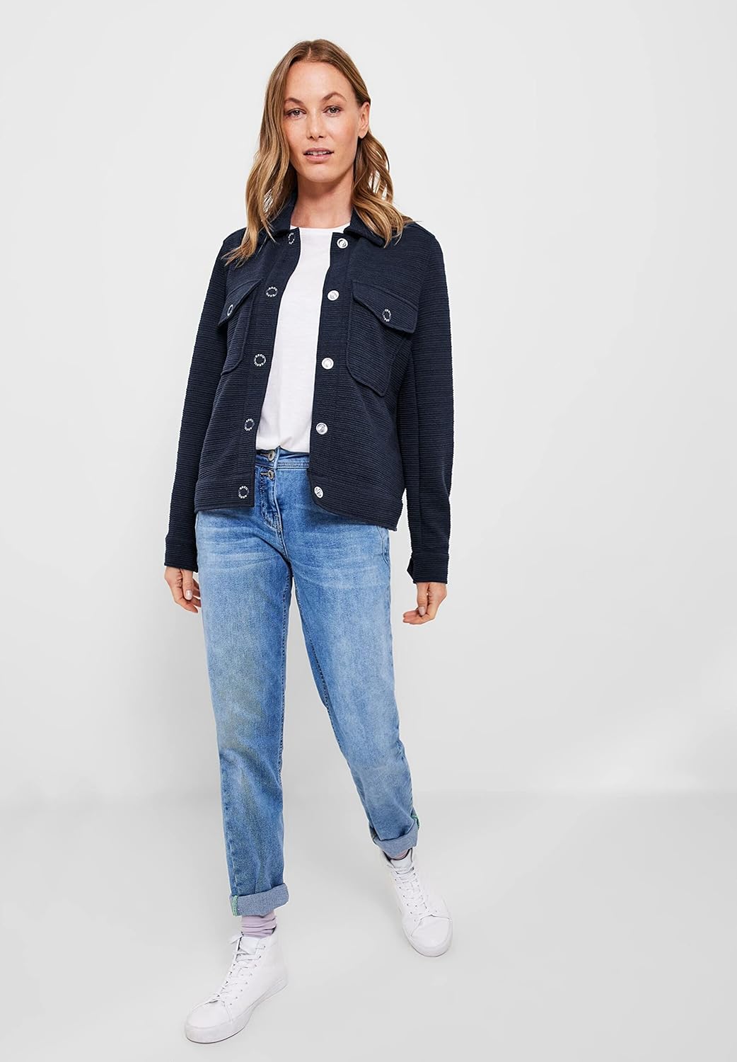 Cecil Damen Übergangsjacke S Deep Blue, S Deep Blue