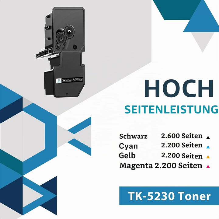 inkalfa TK5230 Toner Kompatibel für Kyocera Ecosys M5521cdw P5021cdn P5021cdw M5521cdn M5521 P5021 T