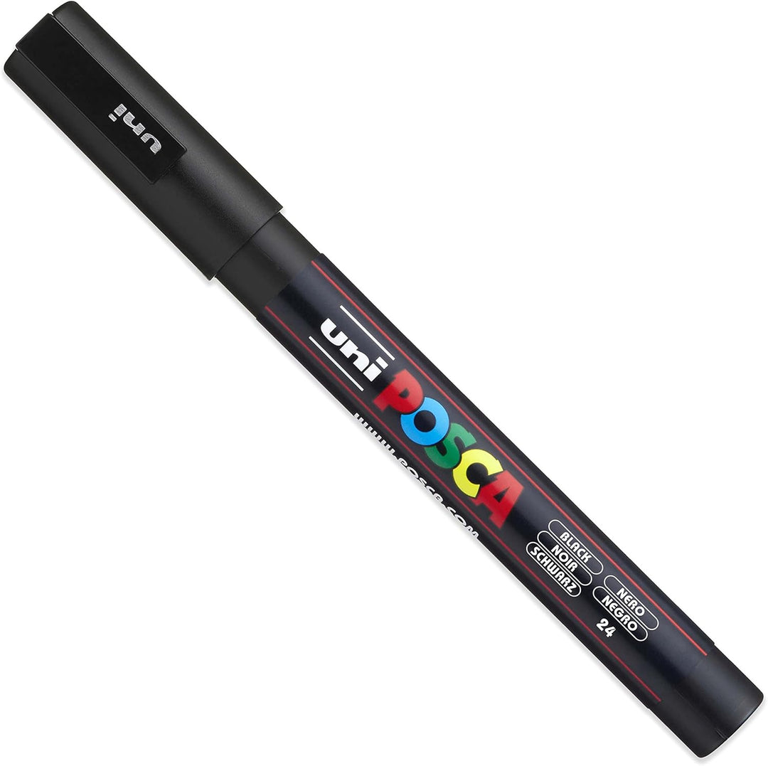POSCA – PC-3M – Farbmarker-Kunststifte – 0,9–1,3 mm – 8er-Set in Geschenkbox (Cool Tones), Cool Tone
