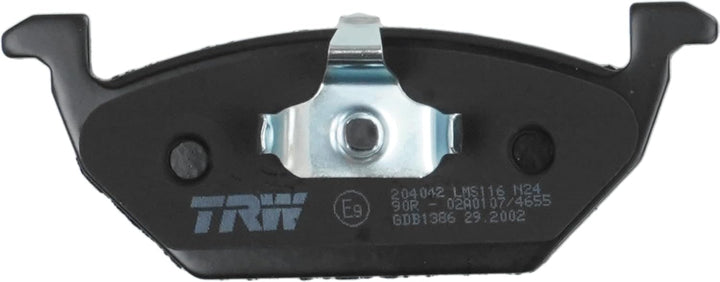 TRW GDB1386 Bremsbelagsatz, Scheibenbremse Single, Single