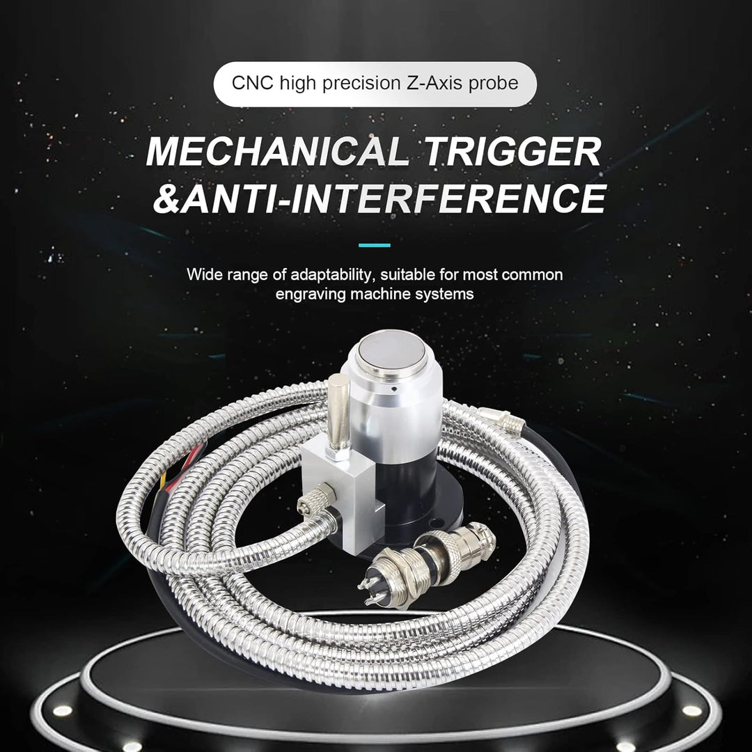 RATTMMOTOR CNC Z Achse Touch Plate Werkzeug Einstellung Sonde High Precision Router Auto Check Instr