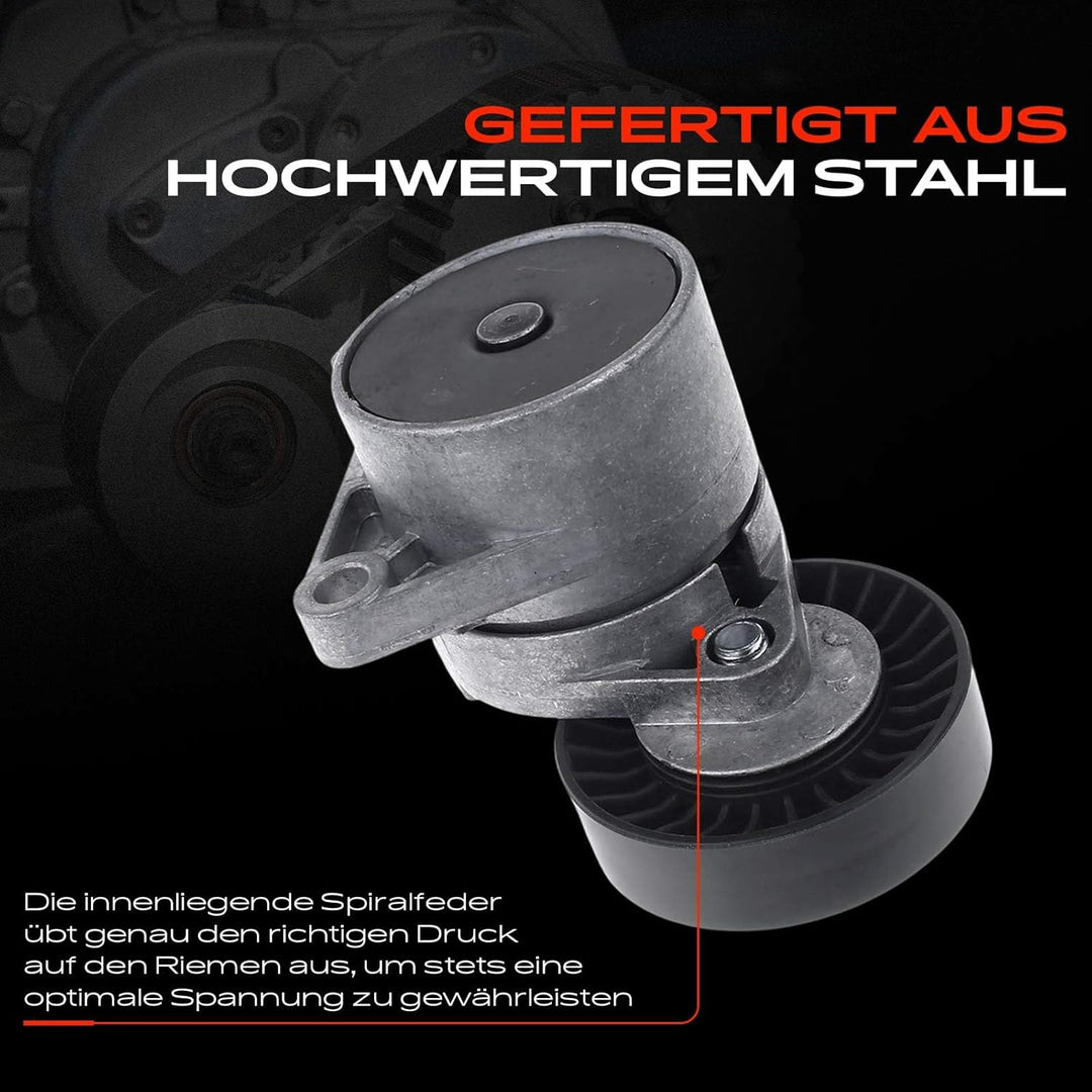 Frankberg Riemenspanner Spannrolle Kompatibel mit Carnival/Grand Carnival III VQ 2.9 CRDi 2.9 CRDi L