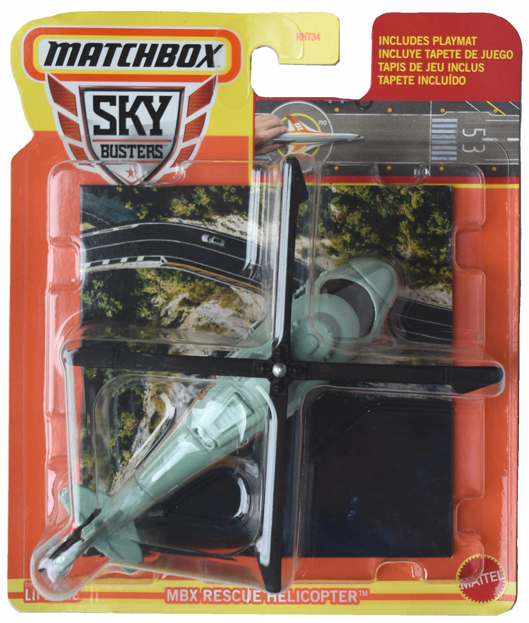 Matchbox Rettungshubschrauber Sky Busters HHT34