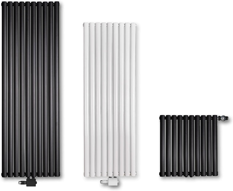 VILSTEIN Design Heizkörper Flach, Flachheizkörper, Paneelheizkörper, Wandheizkörper, Mittelanschluss