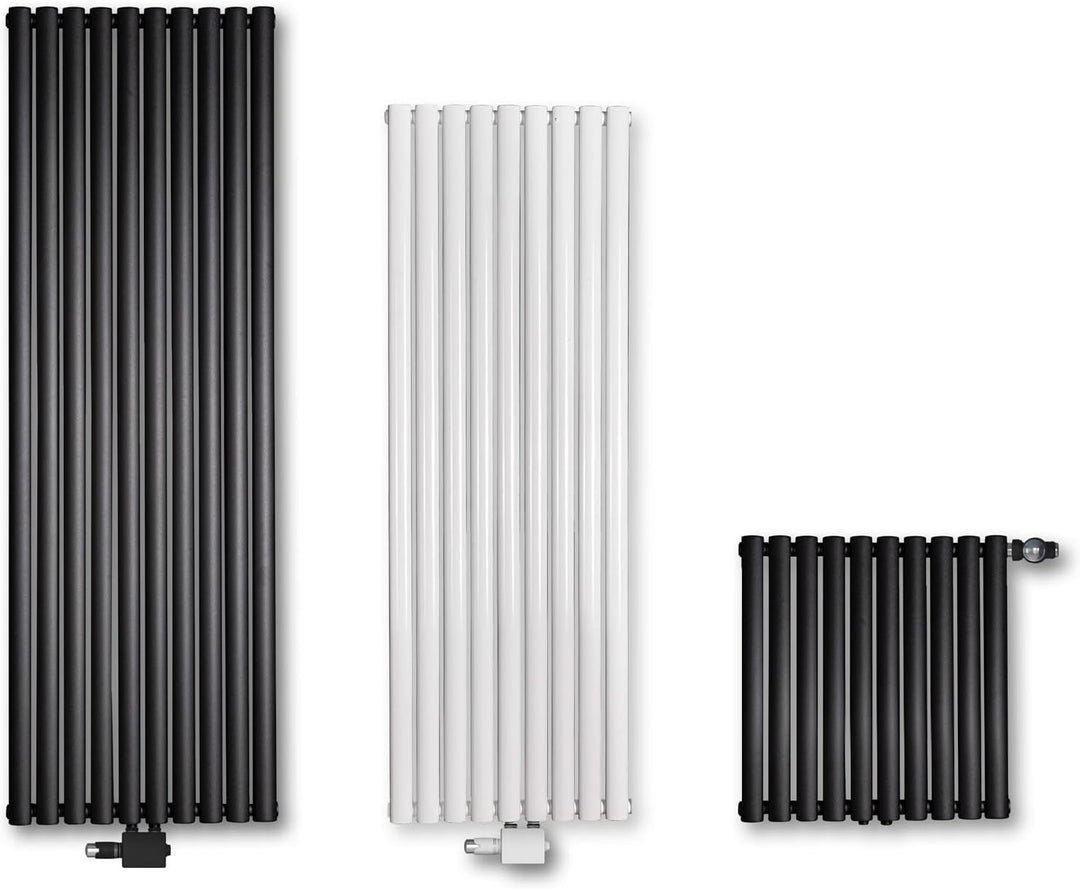 VILSTEIN Flachheizkörper, Paneelheizkörper einlagig, Mittelanschluss und Seitenanschluss, 1600x540 m