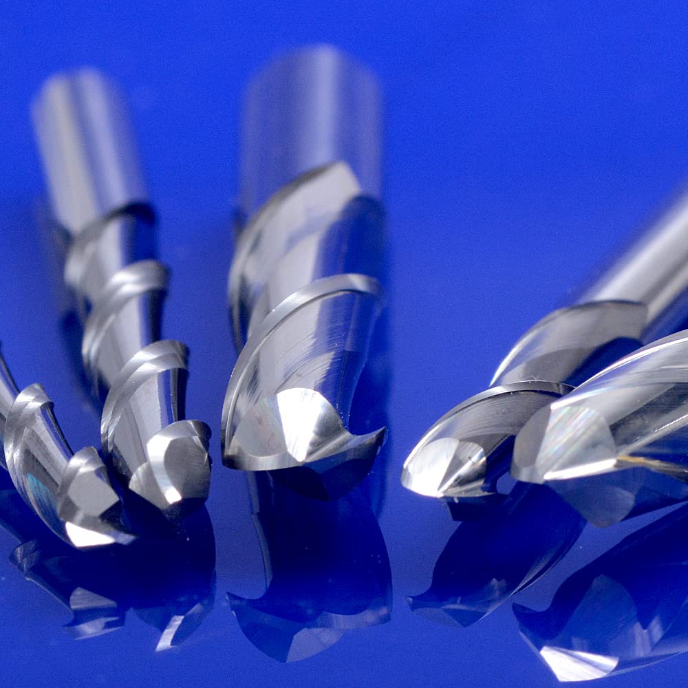 EU_HOZLY Fräser für Holzarbeiten, Durchmesser 1 mm, 1,5 mm, 2,0 mm, 2,5 mm, 3,175 mm, Hartmetall-Kug