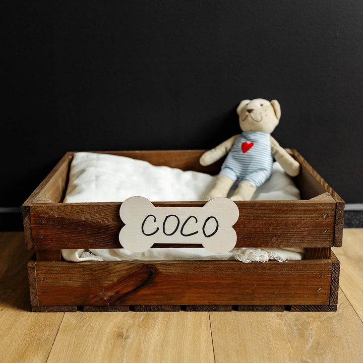 Creative Deco 3 x Holzkiste Wenge | Weinkisten Set Obstkiste Holz | 40 x 30 x 15 cm | Geschliffen |