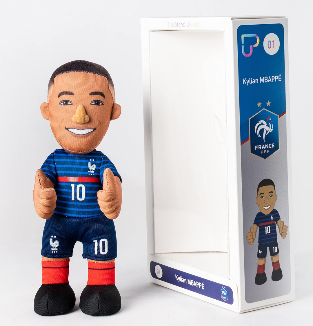 Poupluche FFF – Kylian Mbappe – Offizielle Kollektion der französischen Fussballnationalmannschaft –