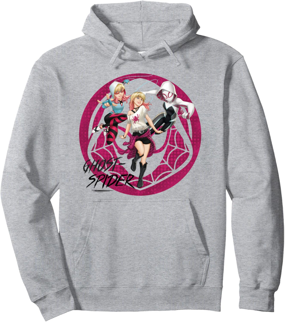 Marvel Rising Secret Warriors Ghost-Spider Costumes Pullover Hoodie