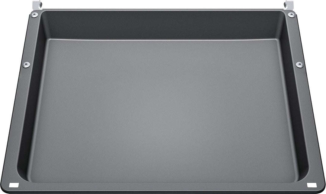 Bosch HEZ542000 Zubehör für Backöfen, Universalpfanne, grau emailliert, für Backöfen mit Backwagen S