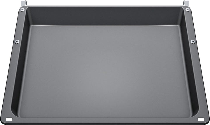 Bosch HEZ542000 Zubehör für Backöfen, Universalpfanne, grau emailliert, für Backöfen mit Backwagen S