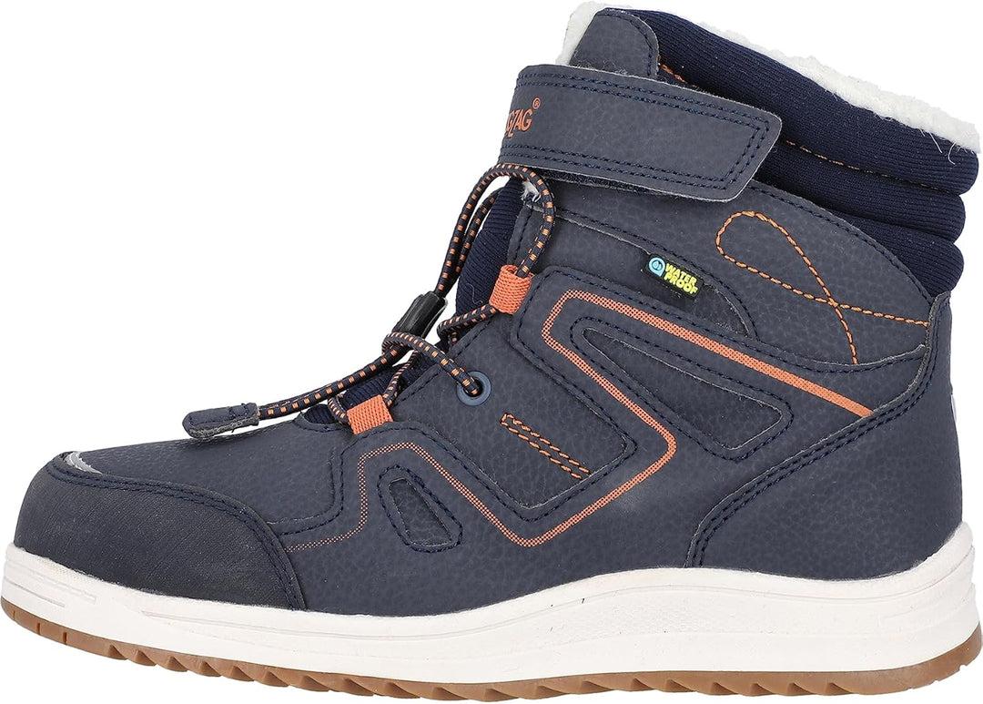 ZIGZAG Kinder Winterstiefel 'Rincet' mit Stabiler TPR-Laufsohle Robuster Winterstiefel mit wasserdic