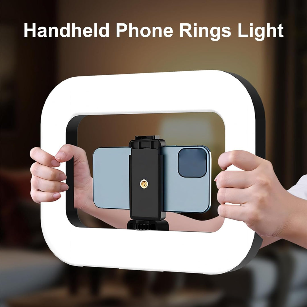 Fabater Wiederaufladbares Smartphone-Ring-Selfie-Licht-Set, Video-Maker, 240 LED-Perlen-Ring, 20 W L