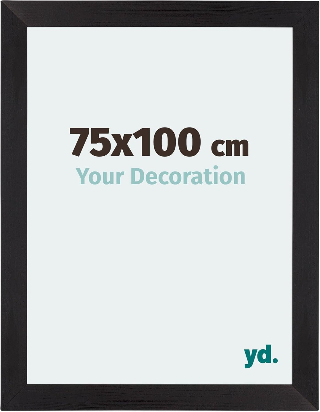 yd. Your Decoration - Bilderrahmen 75x100 cm - Bilderrahmen aus MDF mit Acrylglas - Antireflex - Aus