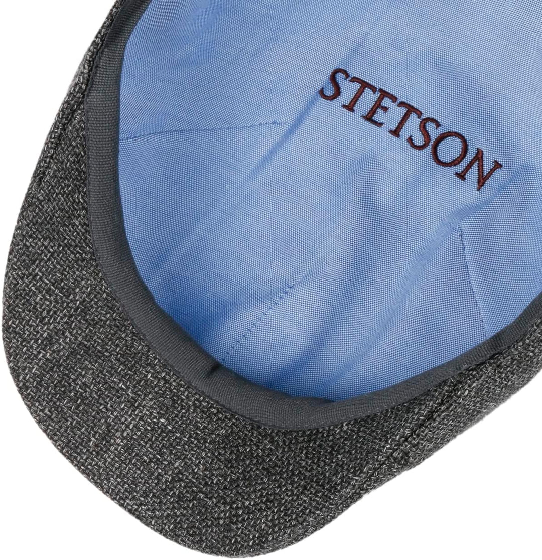 Stetson Texas Taleco Flatcap Schirmmütze Schiebermütze Wollcap Leinencap Herren - Made in The EU mit