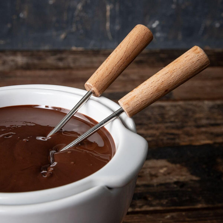Boska Choco Fondue Petit Marie/Schokoladenfondue-Set „au bain-marie“ / Ohne Anbrennen/Mikrowellengee