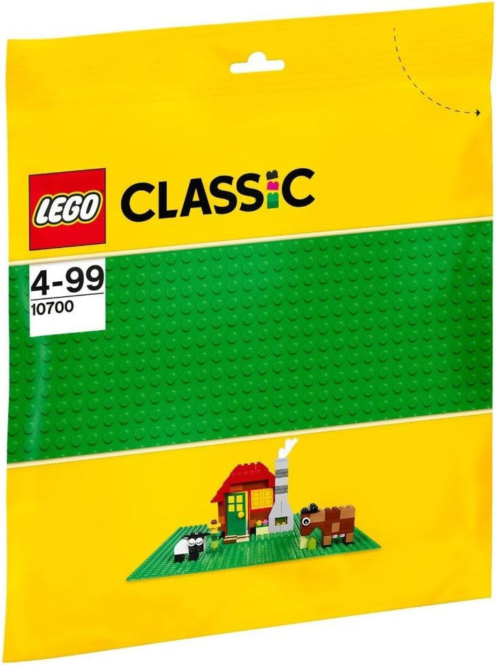 LEGO Classic 2er Set 10696 10700 Bausteine-Box + grüne Grundplatten