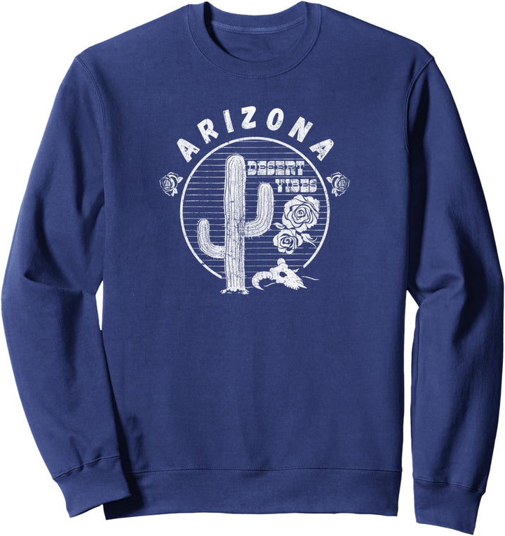 Arizona Desert Vibes Cactus Flowers Sweatshirt