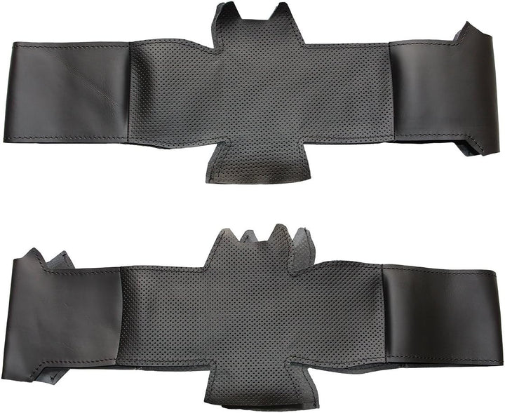 MEWANT Lenkradbezug für Nissan Qashqai/Qashqai+2/X-Trail/NV200/Serena/Evalia/AD/Dualis Lenkradhülle
