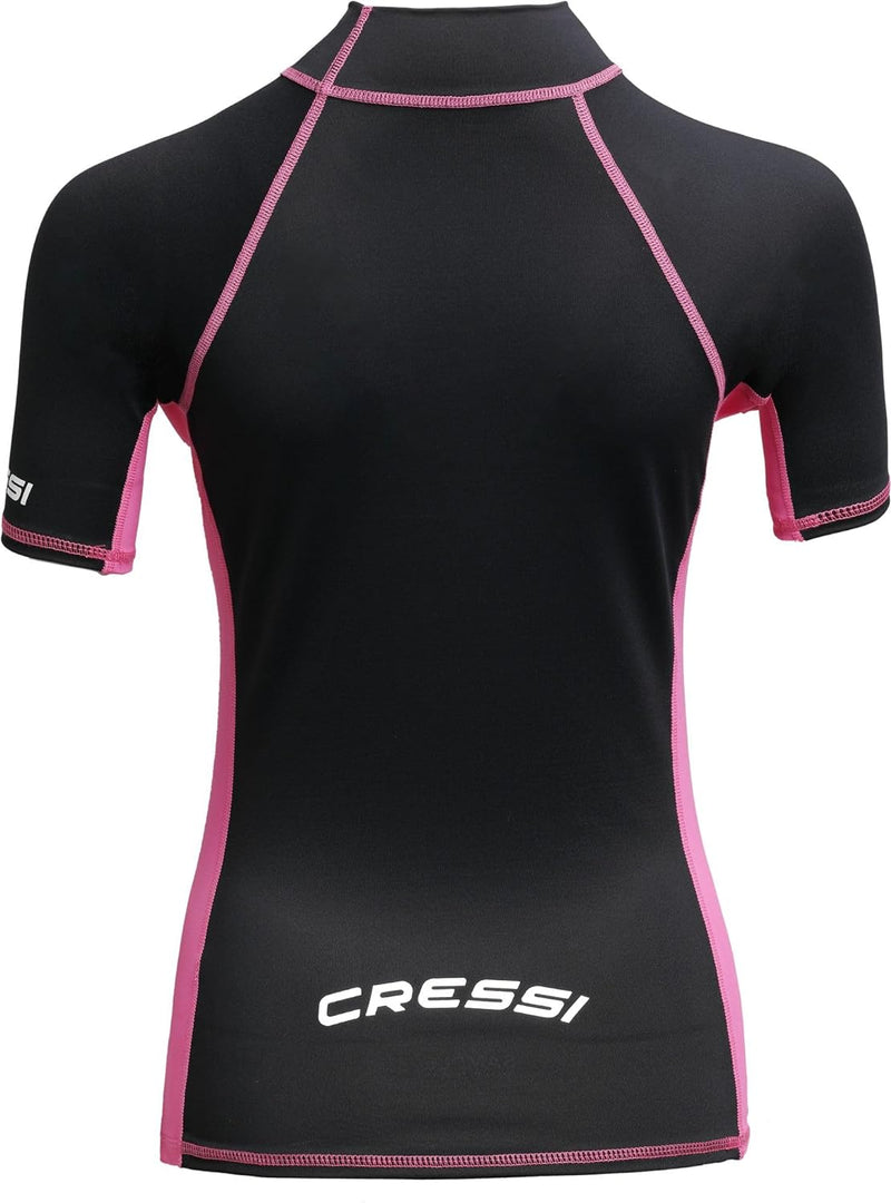 cressi Lady Rash Guard – Schützender Rashguard Damen Kurze oder Langen Ärmel für Sup und Wassersport