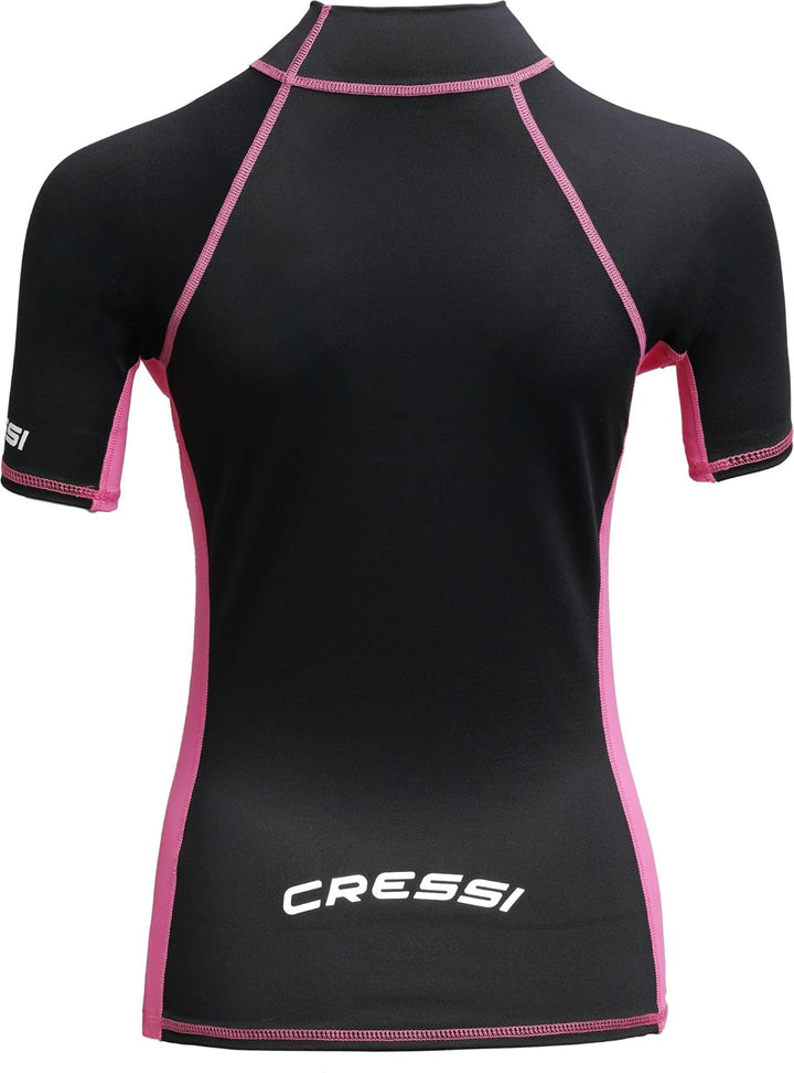 cressi Lady Rash Guard – Schützender Rashguard Damen Kurze oder Langen Ärmel für Sup und Wassersport
