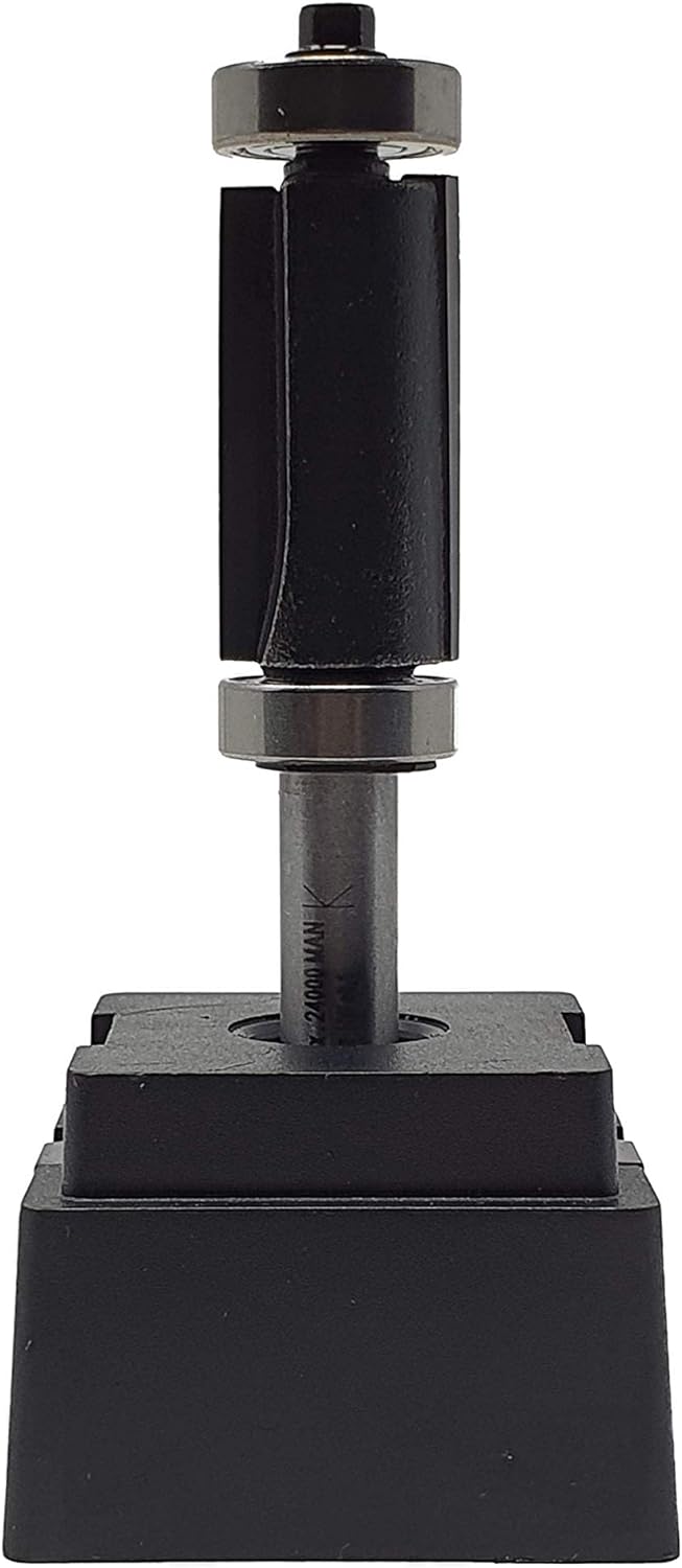 jjw-germany NR 17 HM - Oberfräser Doppelbündigfräser Z= 2 D= 16 x NL 30 mm Schaftkugellager und Stir