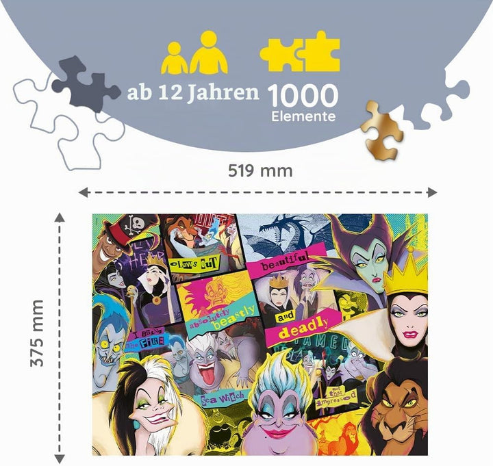 Trefl 20175 Disney's Villains Puzzles