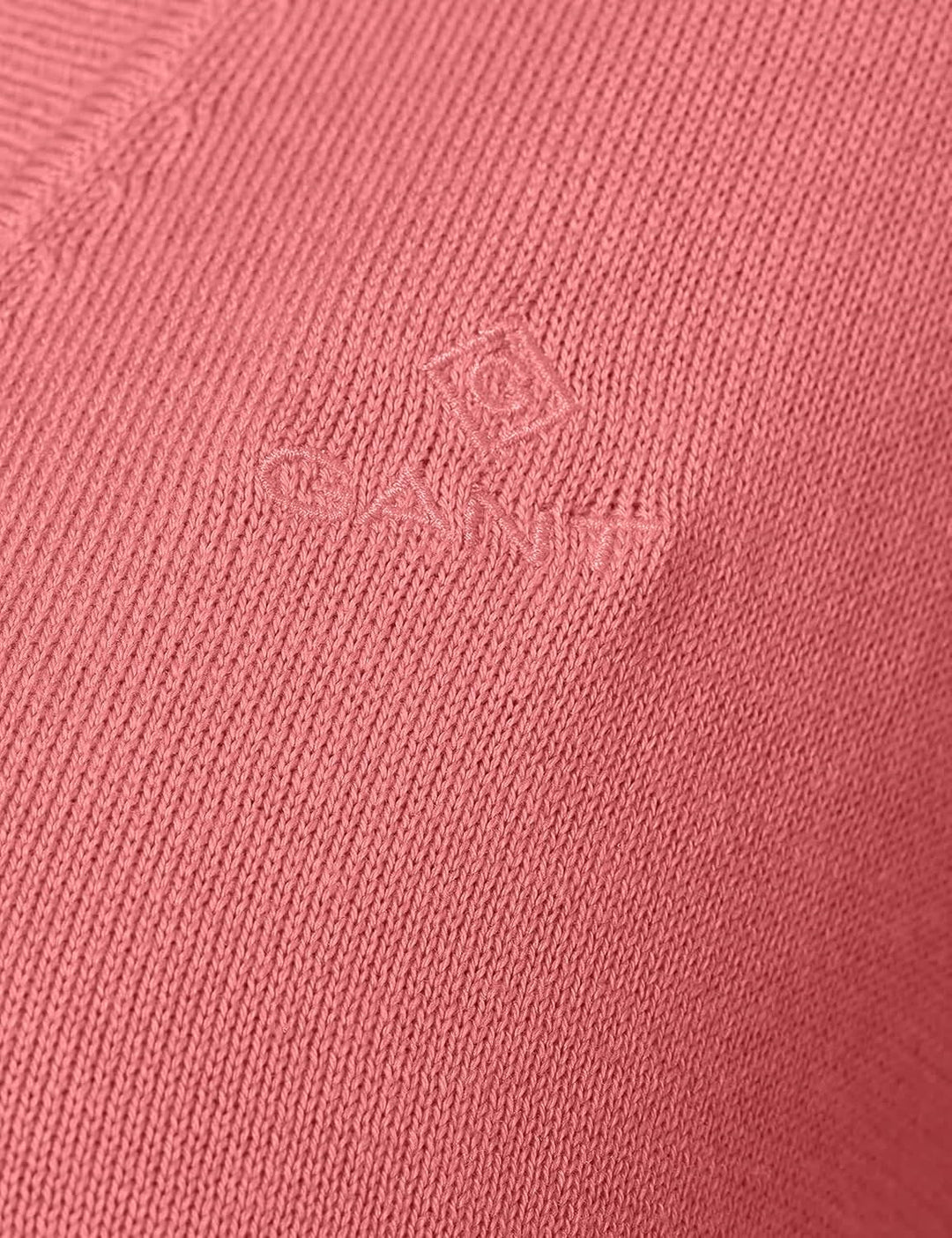 GANT Damen Light Cotton V-Neck Pullover, Blush Pink