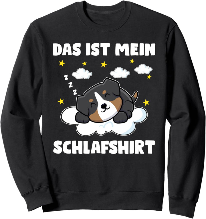 Das ist mein Schlafshirt Schlafanzug Border Collie Sweatshirt